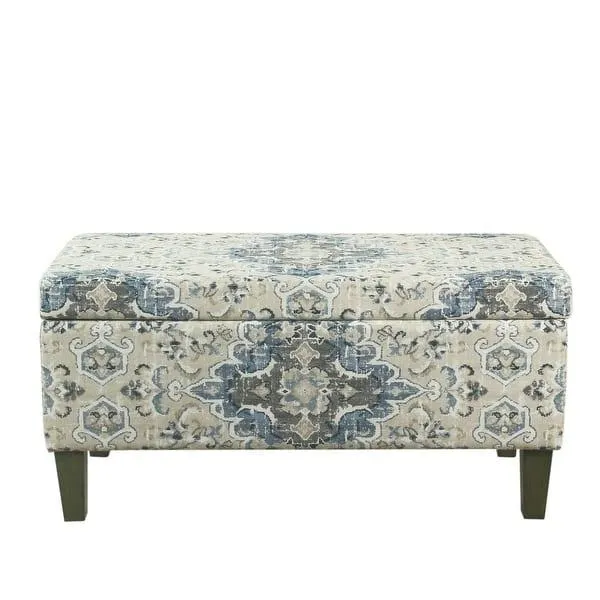 Porch & Den Holman Large Decorative Storage Bench