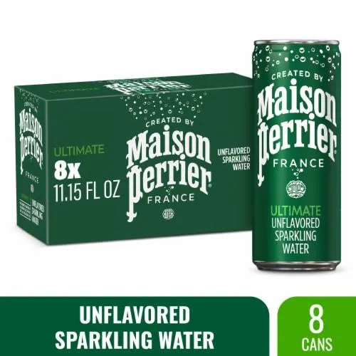 Maison Perrier Ultimate Sparkling Water Cans