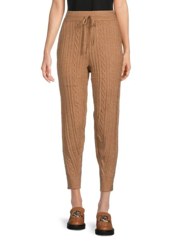 Cable Knit Joggers