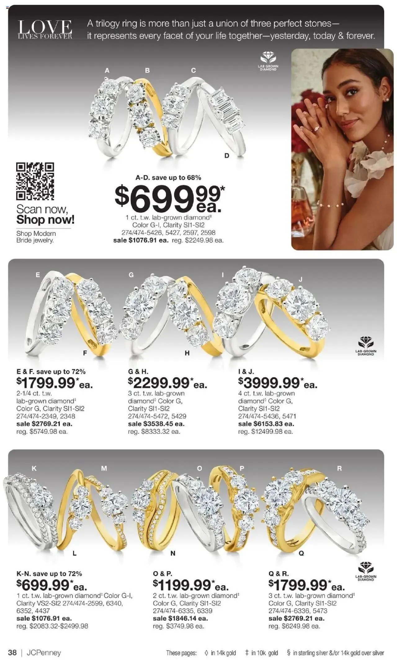 Weekly ad JCPenney Mother’s Day Jewelry Sale from April 10 to May 14 2025 - Page 36
