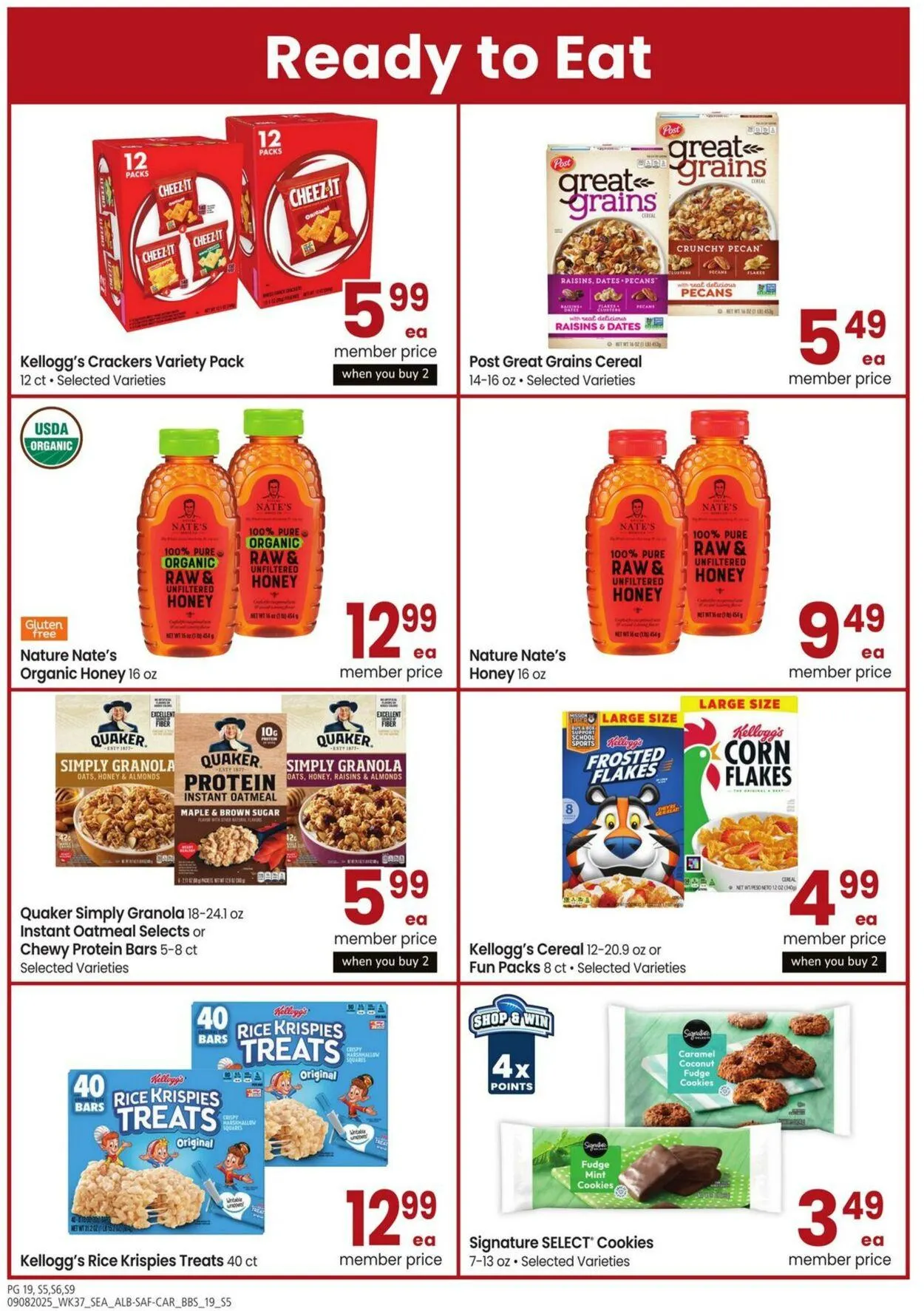 Weekly ad Carrs from September 9 to October 5 2025 - Page 19