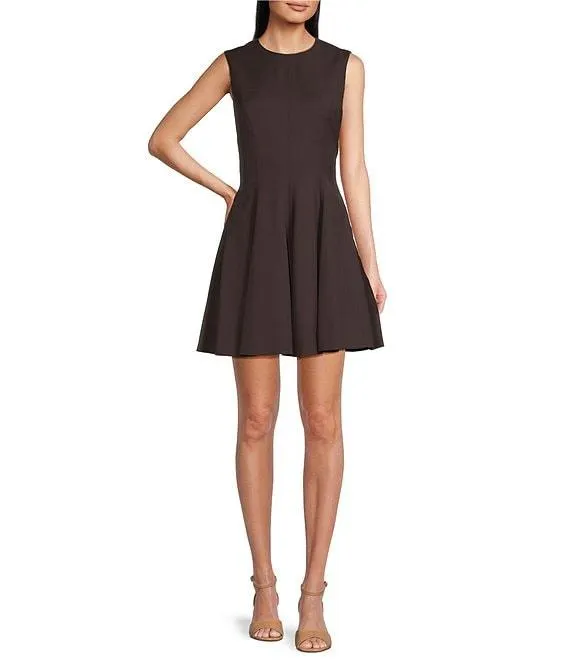 Toby Anywhere, Everywhere Sleeveless Above Knee Stretch Twill Dress