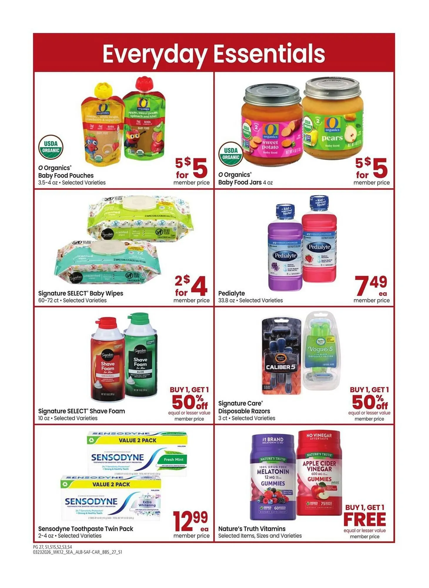 Weekly ad Albertsons weekly ad from March 23 to April 19 2026 - Page 27