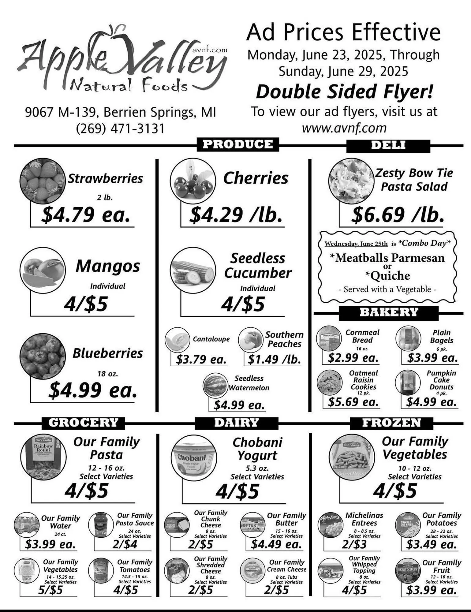 Apple Valley Natural Foods Weekly Ad - 1