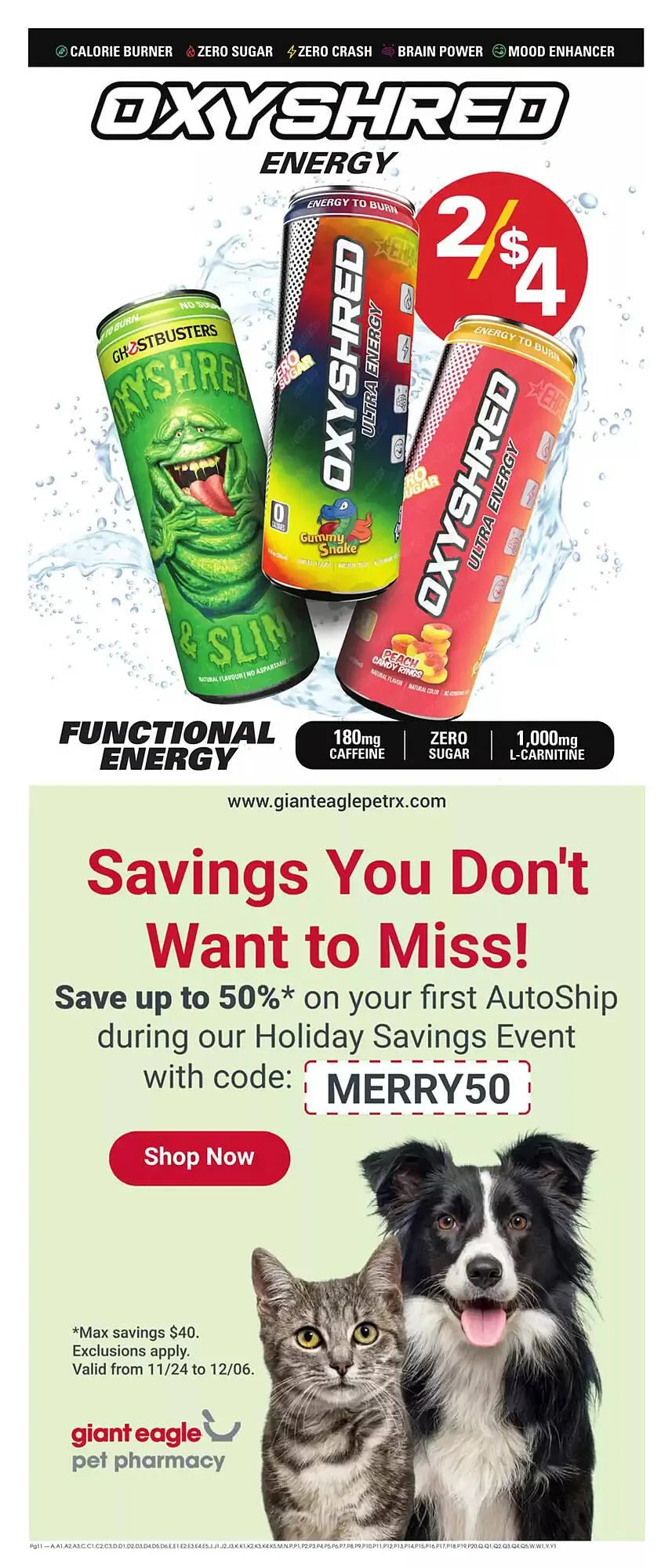 Weekly ad Giant Eagle Weekly Ad from November 21 to November 28 2024 - Page 2