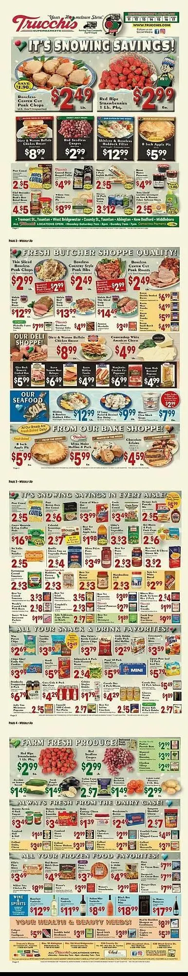 Weekly ad Trucchis weekly ad from January 11 to January 17 2026 - Page 1
