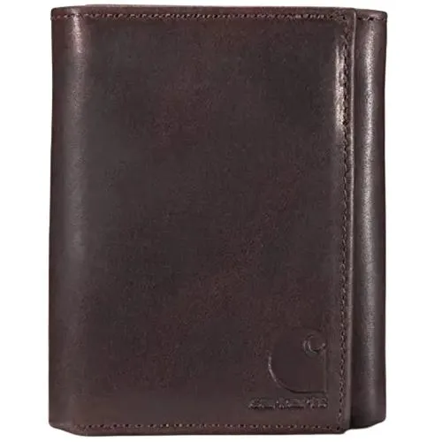 Carhartt Oil Tan Trifold Passcase Wallet - Brown