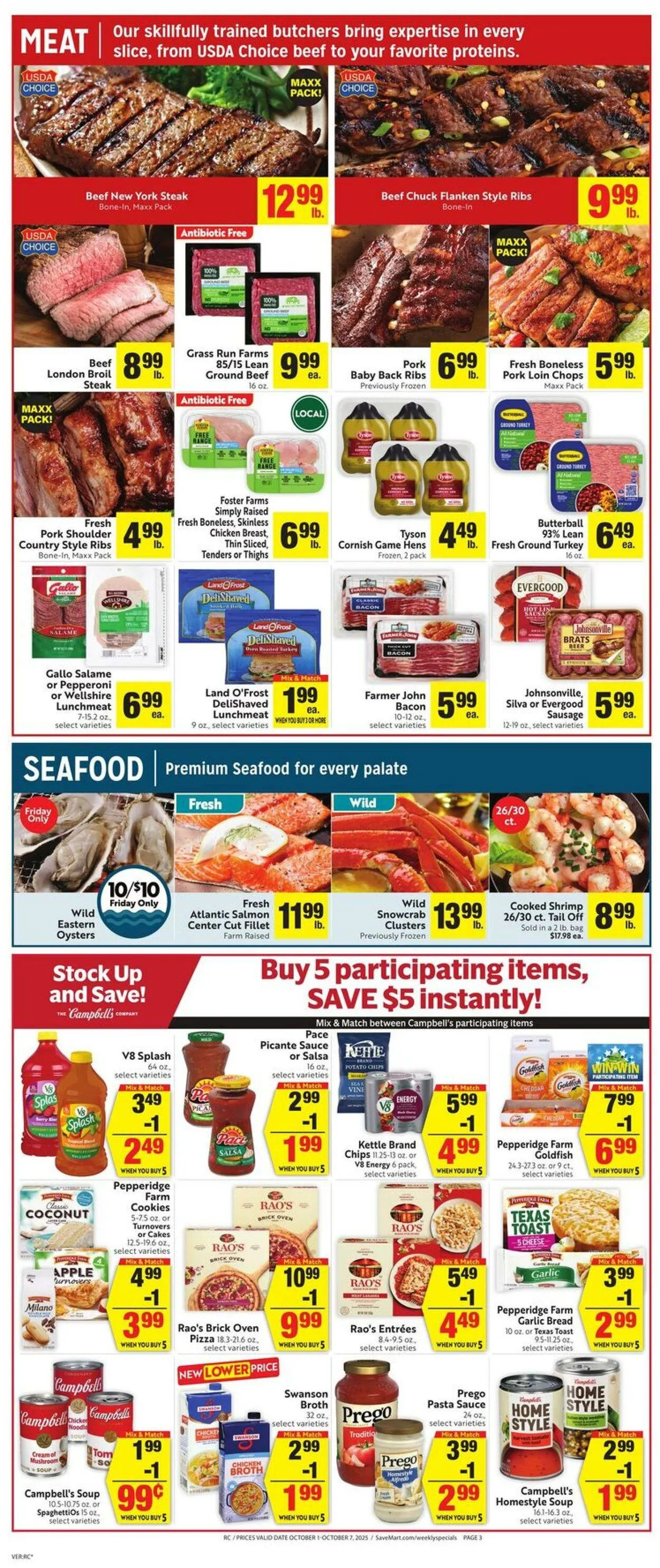 Weekly ad Save Mart Current weekly ad from October 1 to October 7 2025 - Page 5