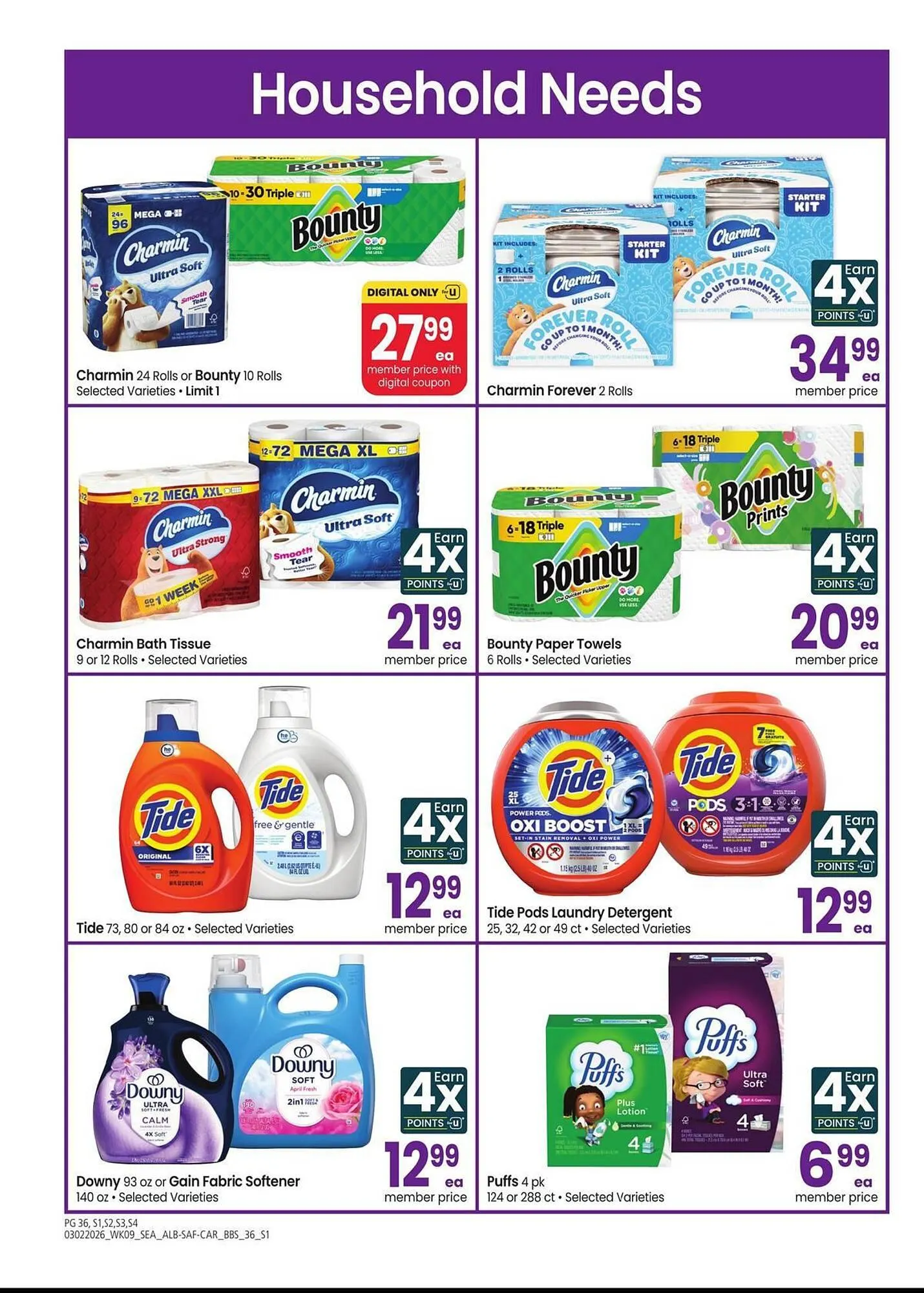 Weekly ad Safeway weekly ad from March 2 to March 22 2026 - Page 36