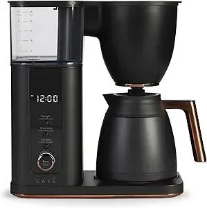 Café Specialty Drip Coffee Maker | 10-Cup Insulated Thermal Carafe | WiFi Enabled Voice-to-Brew Technology | Smart Home Kitchen Essentials | SCA Certified, Barista-Quality Brew | Matte Black