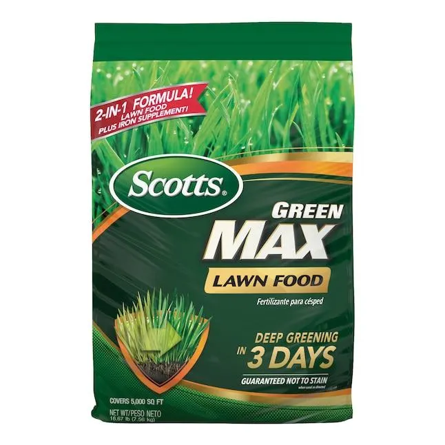 Scotts Green Max Lawn Food 16.67-lb 5000-sq ft 27-0-2 All Purpose Lawn Starter Fertilizer