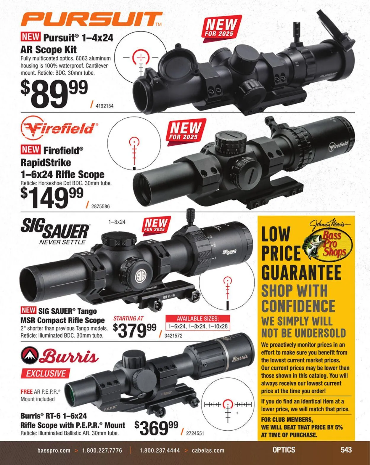 Weekly ad Bass Pro Current weekly ad from August 20 to September 3 2025 - Page 543