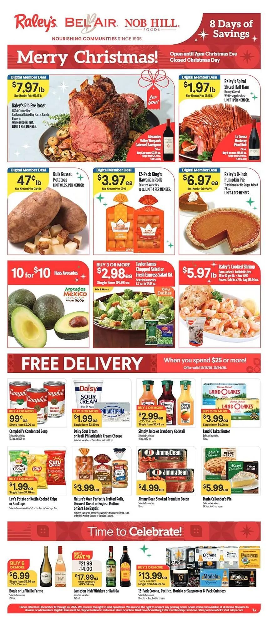 Weekly ad Nob Hill weekly ad from December 17 to December 24 2025 - Page 1