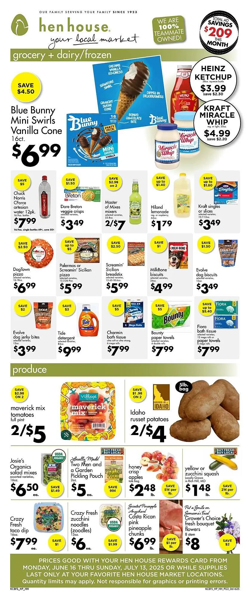 Weekly ad Hen House Weekly Ad from June 16 to July 13 2025 - Page 3