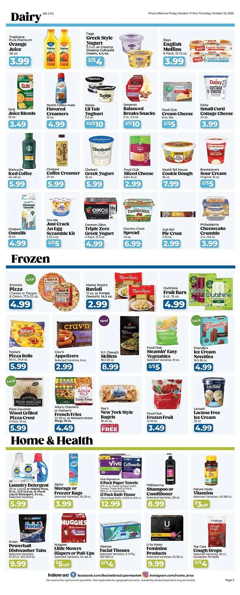 Weekly ad Roche Bros weekly ad from October 17 to October 23 2025 - Page 3