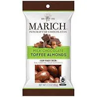 Marich - Milk Chocolate Toffee Almonds 2.3 Oz