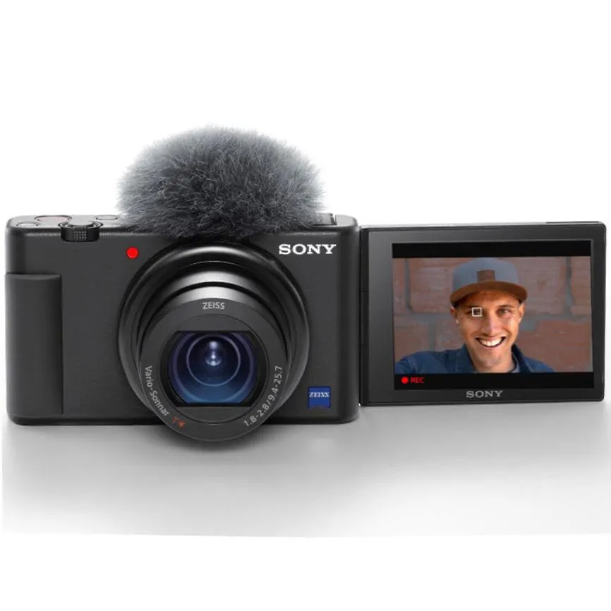 Sony ZV-1 Compact Digital Vlogging 4K Camera for Content Creators & Vloggers DCZV1/B
