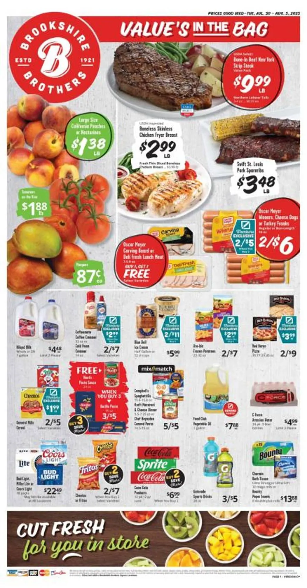 Weekly ad Brookshire Brothers Weekly Ad from August 1 to August 3 2025 - Page 3
