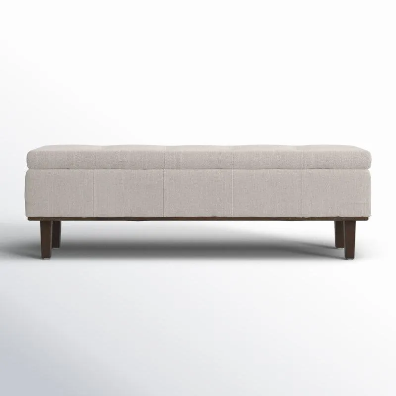 Colter Upholstered Flip Top Storage Bench