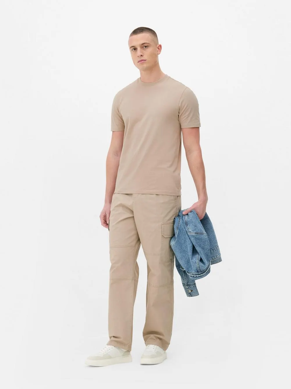 Slim Fit Solid Color T-Shirt