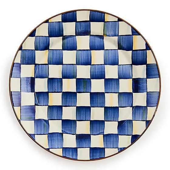 Royal Check Charger/Plate