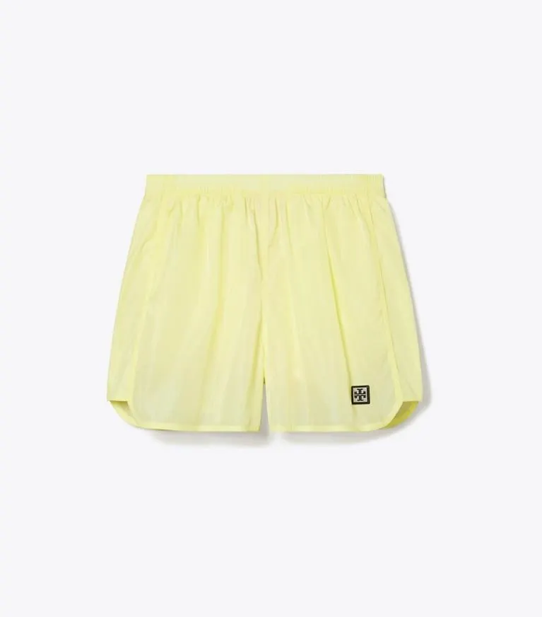 MESH-PANEL NYLON SHORT