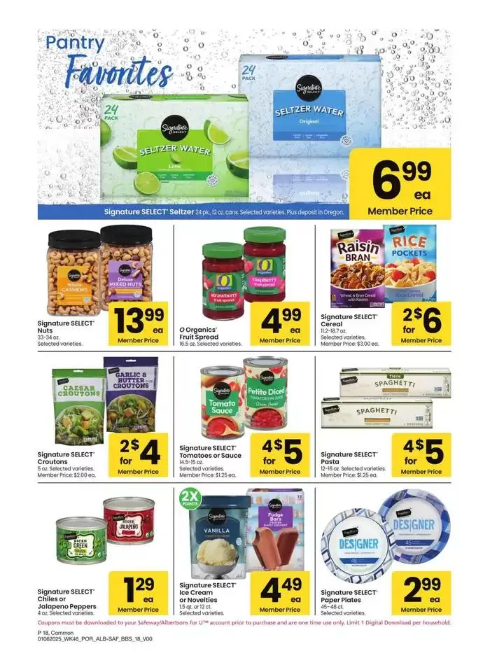 Weekly ad Albertsons - Portland - BBS from January 6 to February 2 2025 - Page 18