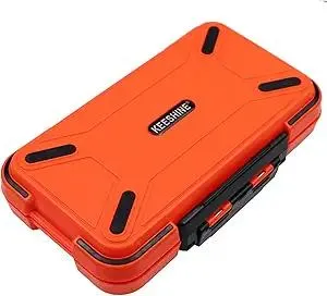 small tackle box, mini pocket portable fishing tackle box organizer, double sided plastic organizer box, travel storage containers for vest casting fly fishing