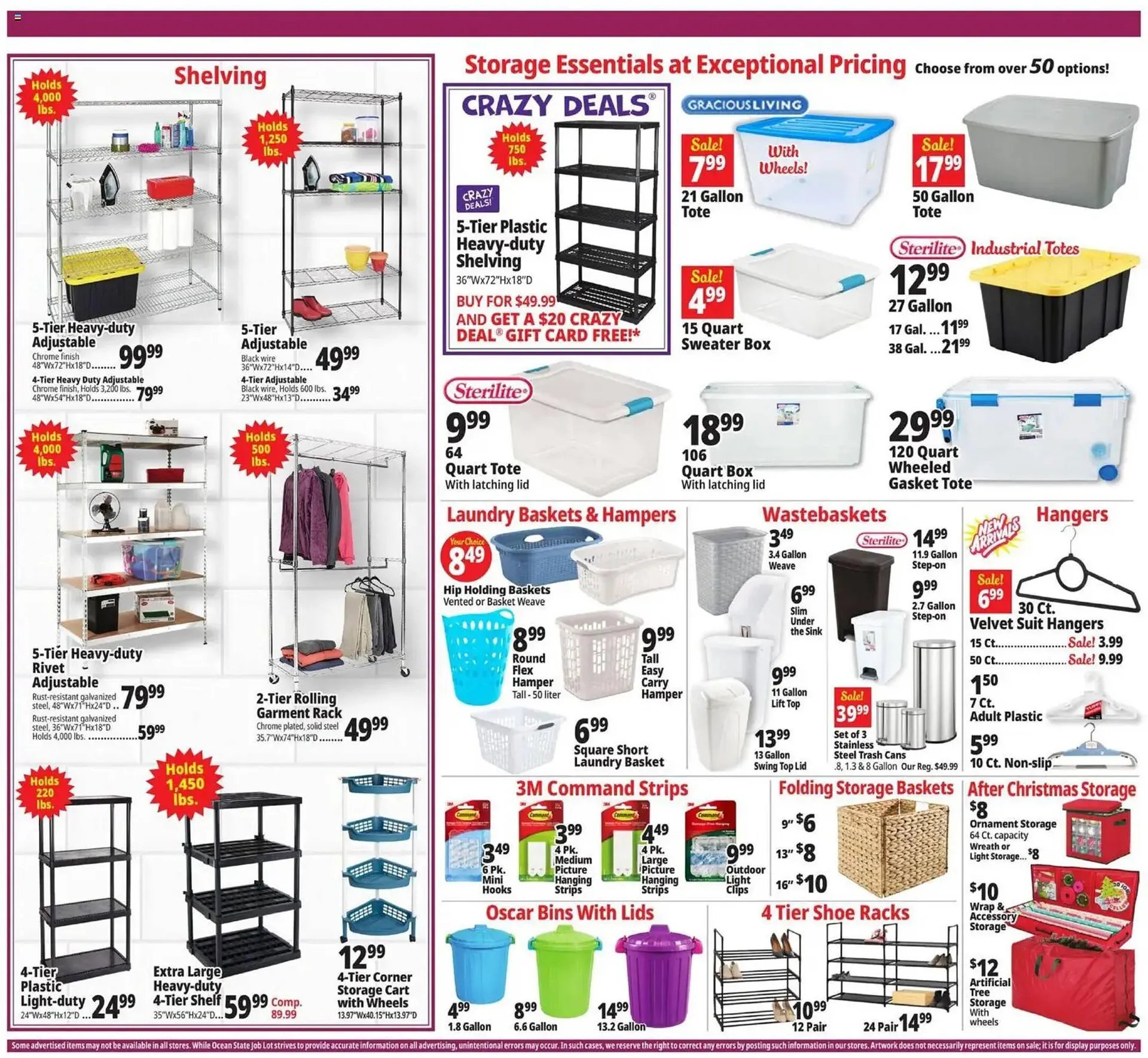 Weekly ad Ocean State Job Lot flyer from January 1 to January 7 2026 - Page 12