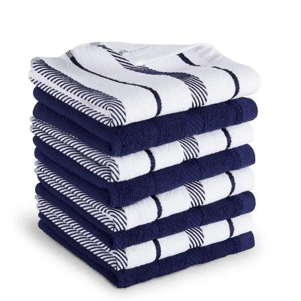 KitchenAid Albany Dishcloth Set 8-Pack - 12"x12"