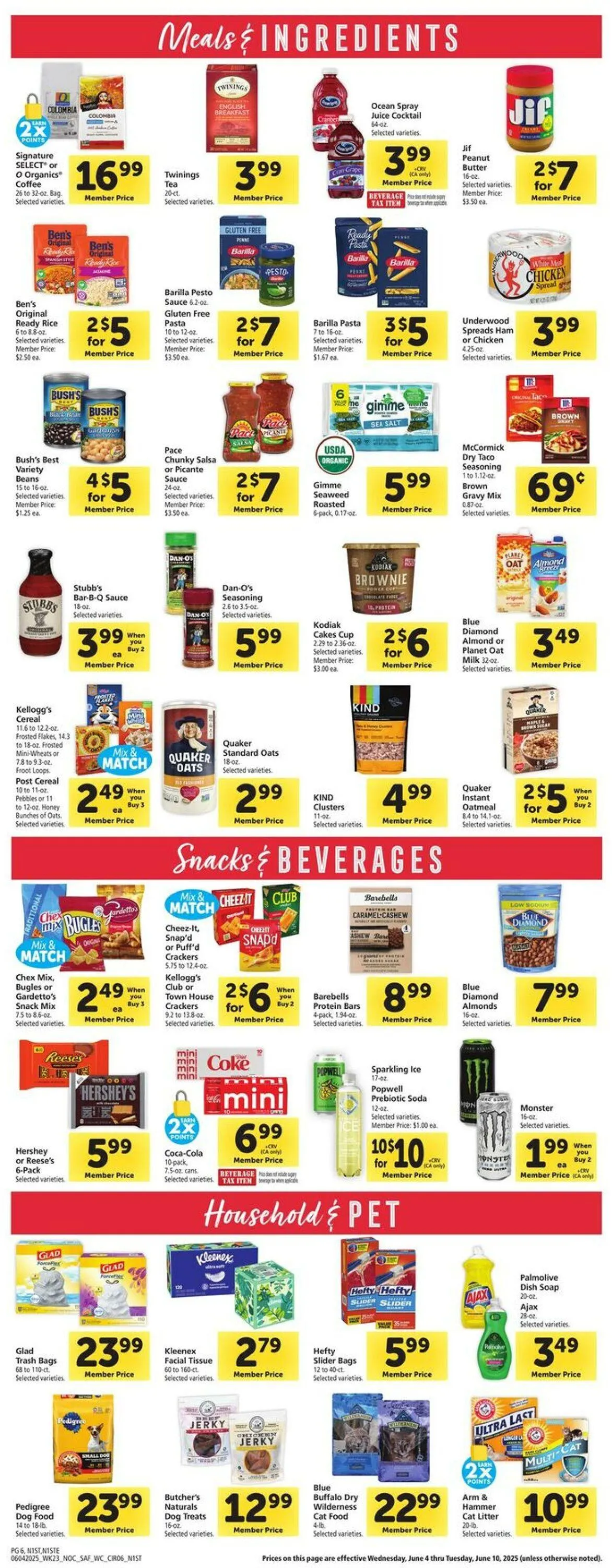 Weekly ad Safeway Current weekly ad from June 4 to June 10 2025 - Page 6
