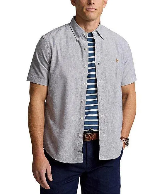Classic Fit Oxford Short Sleeve Woven Shirt