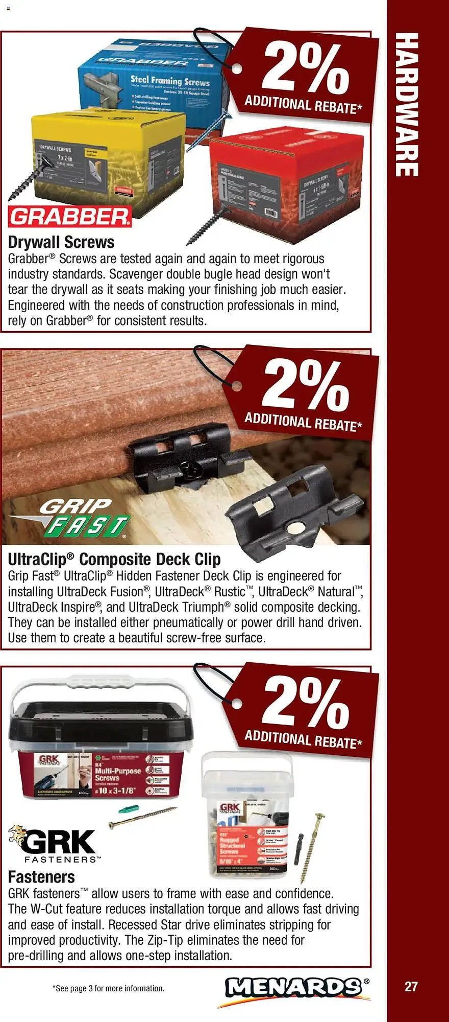 Weekly ad Menards Weekly Ad from January 1 to December 31 2025 - Page 27