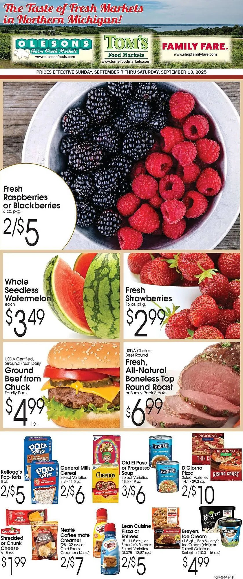 Weekly ad Family Fare weekly ad from September 7 to September 13 2025 - Page 1