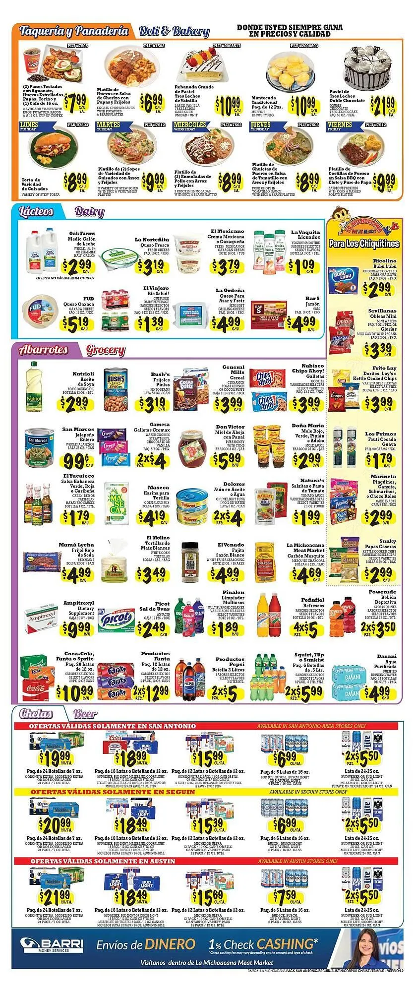 Catálogo de La Michoacana Weekly Ad 28 de mayo al 10 de junio 2025 - Página 2