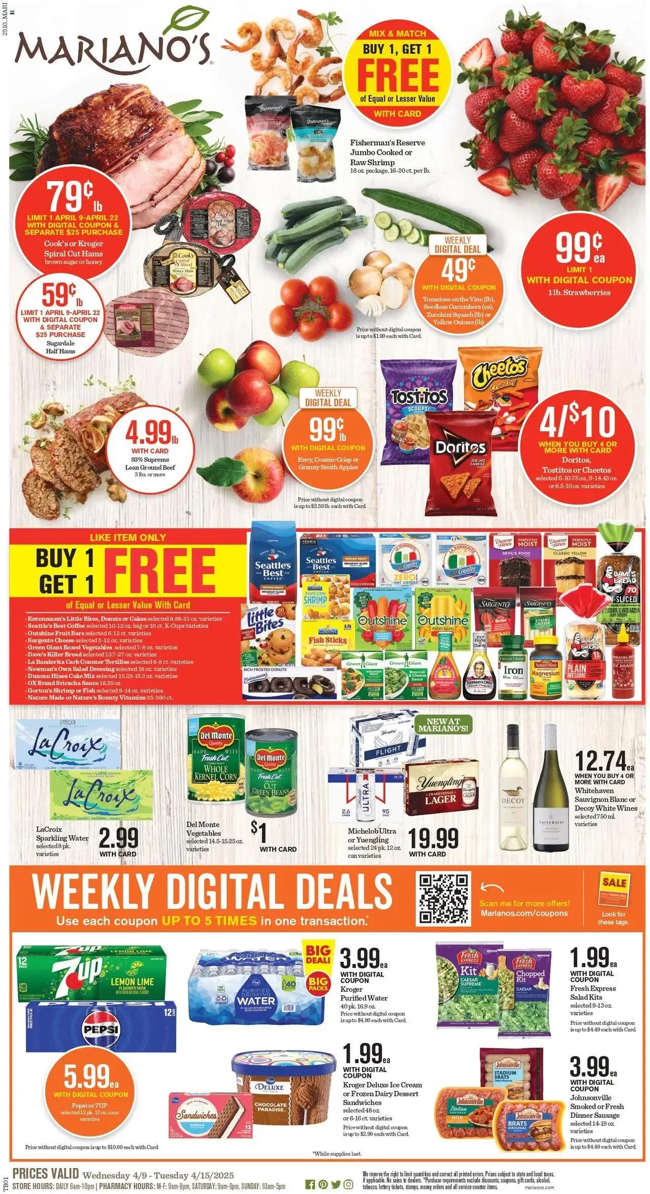 Marianos Weekly Ad - 1
