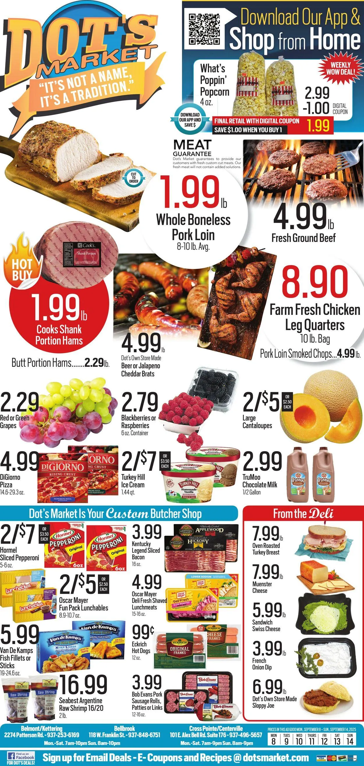 Weekly ad Dot's Market from September 9 to September 23 2025 - Page 1
