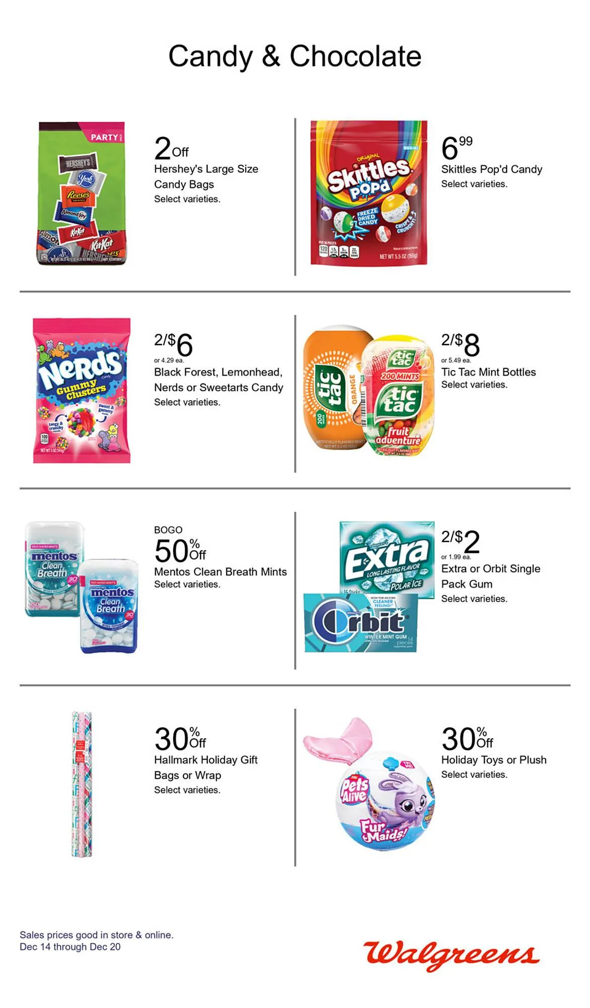 Weekly ad Walgreens weekly ad from December 14 to December 20 2025 - Page 58