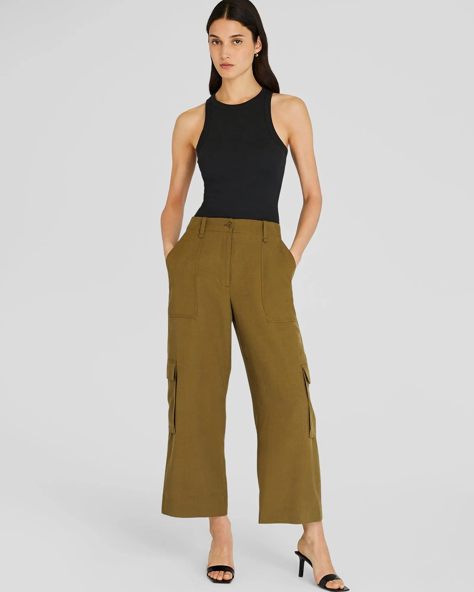 Tab Detail Cargo Pant
