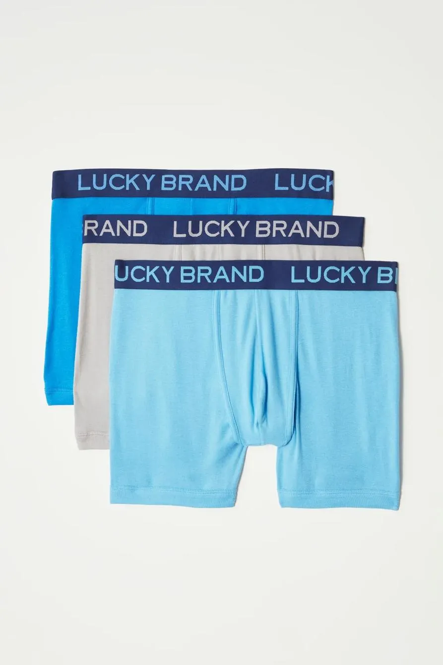 3 pack cotton viscose boxer briefs