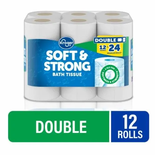 Kroger® Soft & Strong Toilet Paper Double Roll