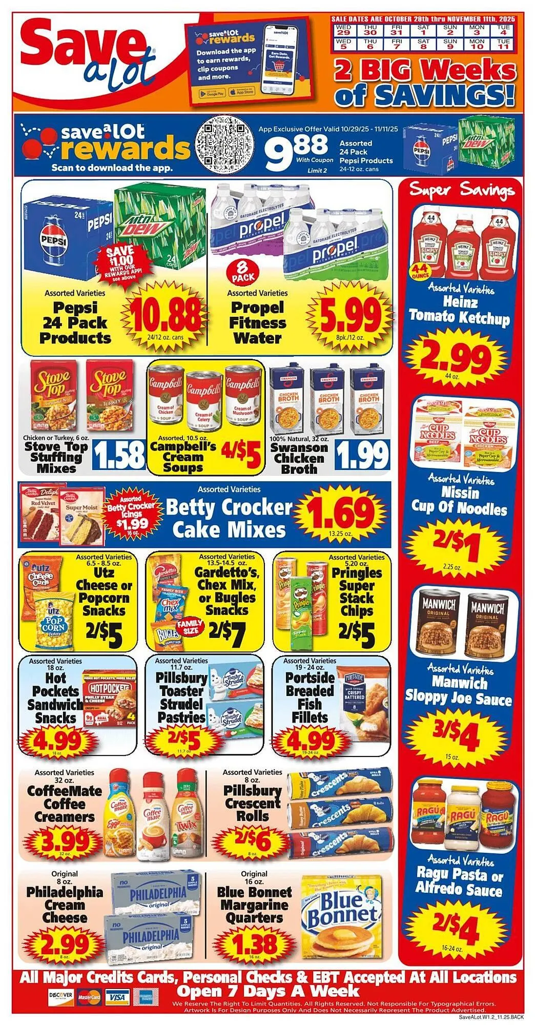 Weekly ad Save a Lot weekly ad from October 29 to November 11 2025 - Page 2