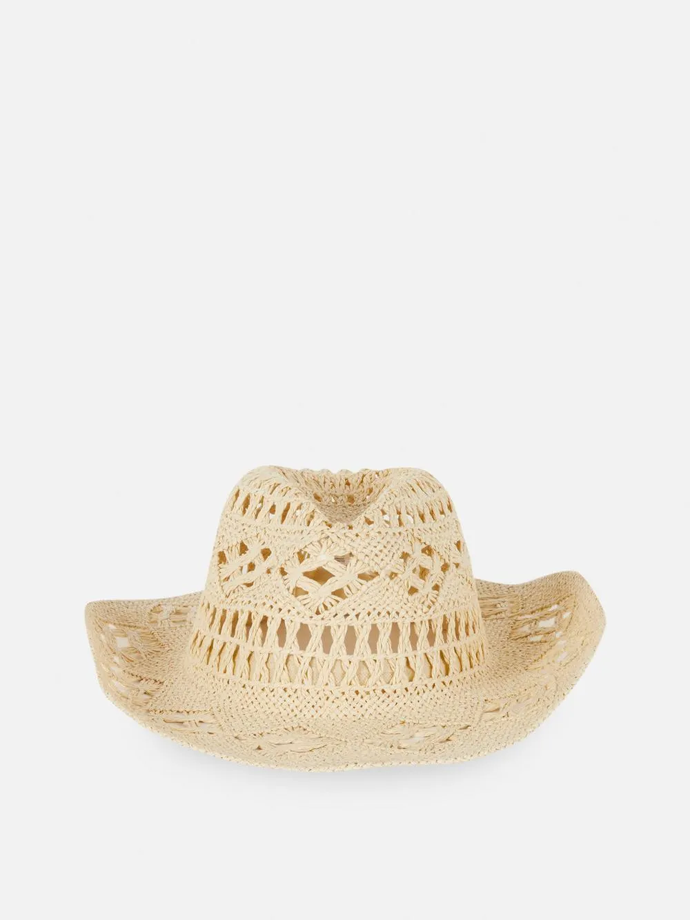 Rita Ora Woven Cowboy Hat
