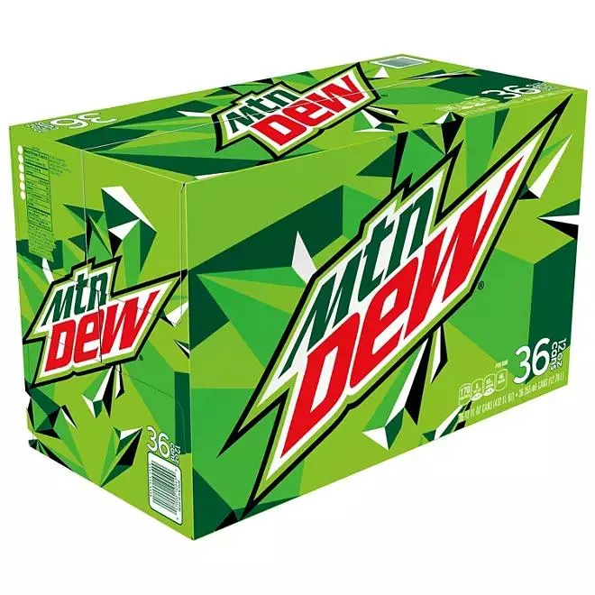 Mountain Dew 12 fl. oz. cans, 36 pk.