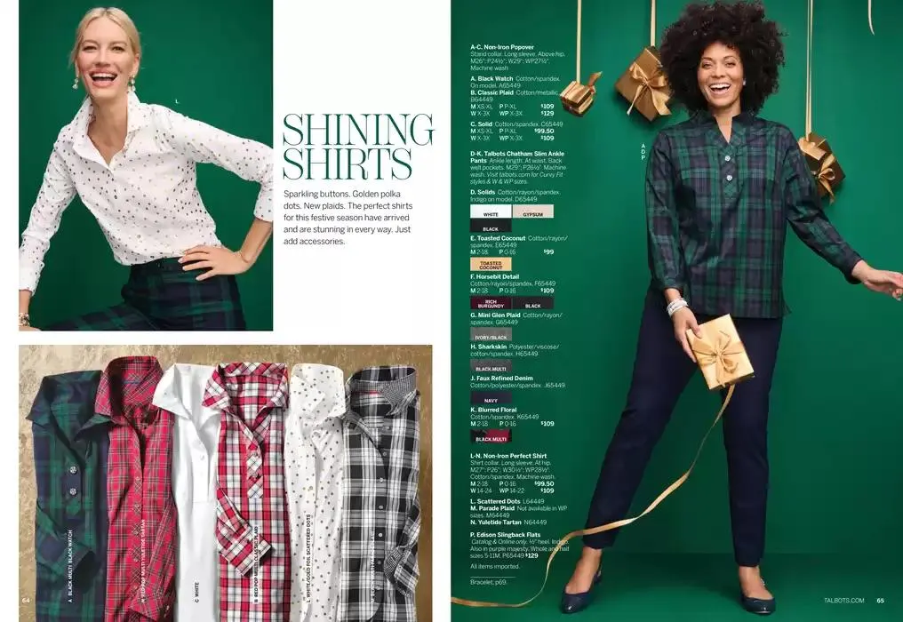 Weekly ad Talbots What’s in a WISH? from November 16 to November 30 2024 - Page 33