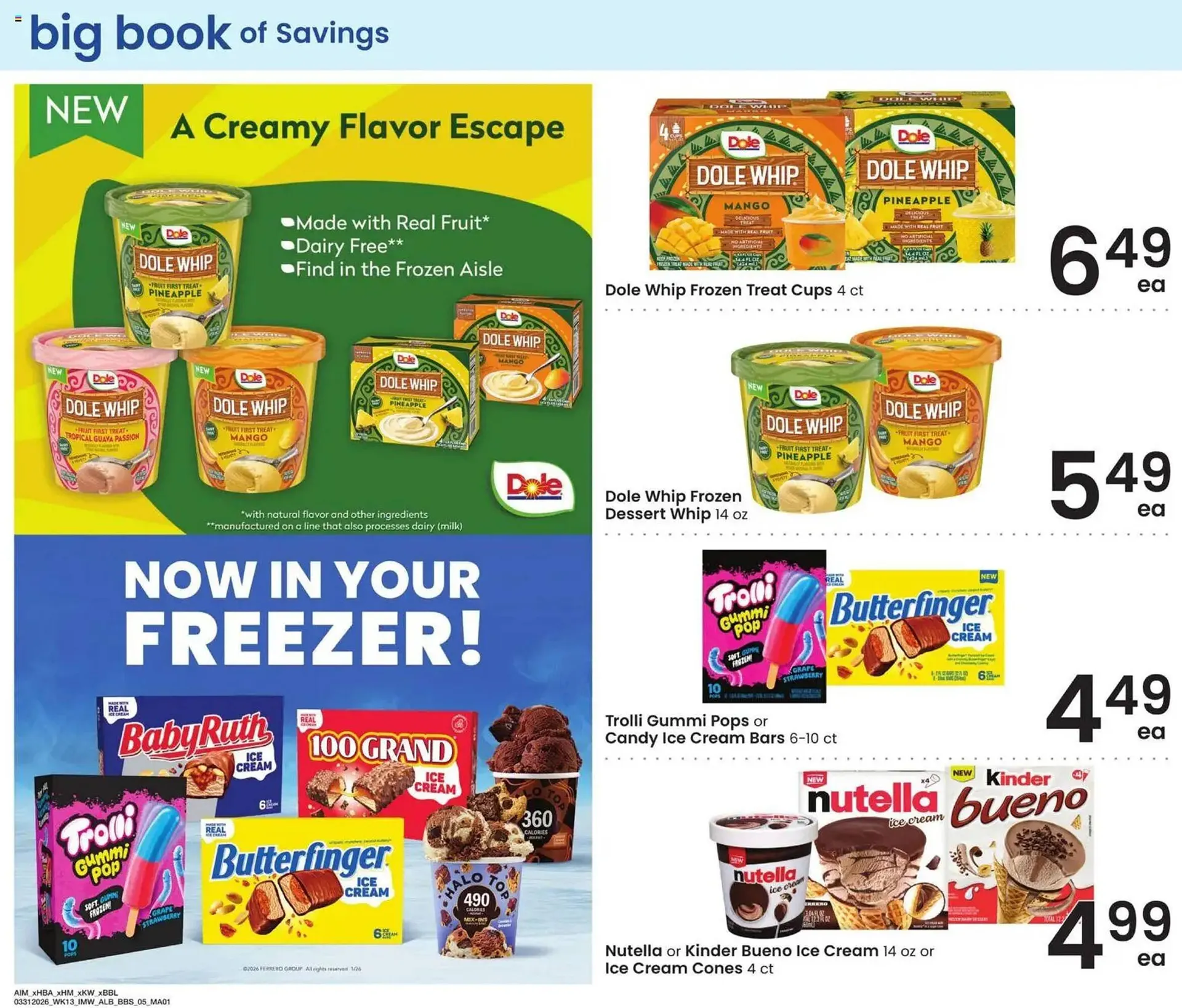 Weekly promotion Albertsons weekly ad spanning from March 31 to April 28 2026 - Page 5 for Catalogue 365