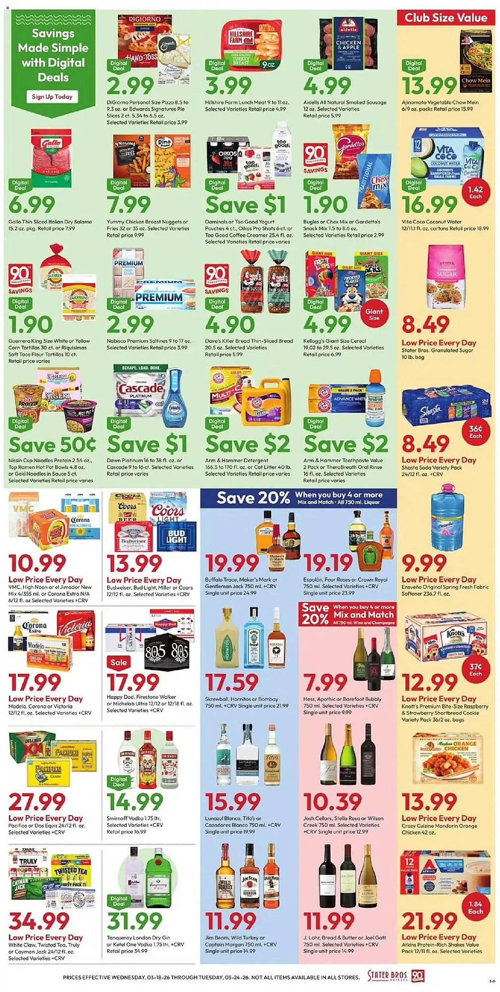 Weekly ad Stater Bros weekly ad from March 18 to March 24 2026 - Page 3