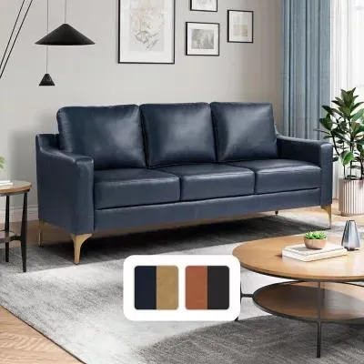 Serta Fleming Faux Leather Sofa