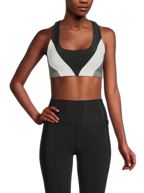 Lucia Colorblock Crop Tank