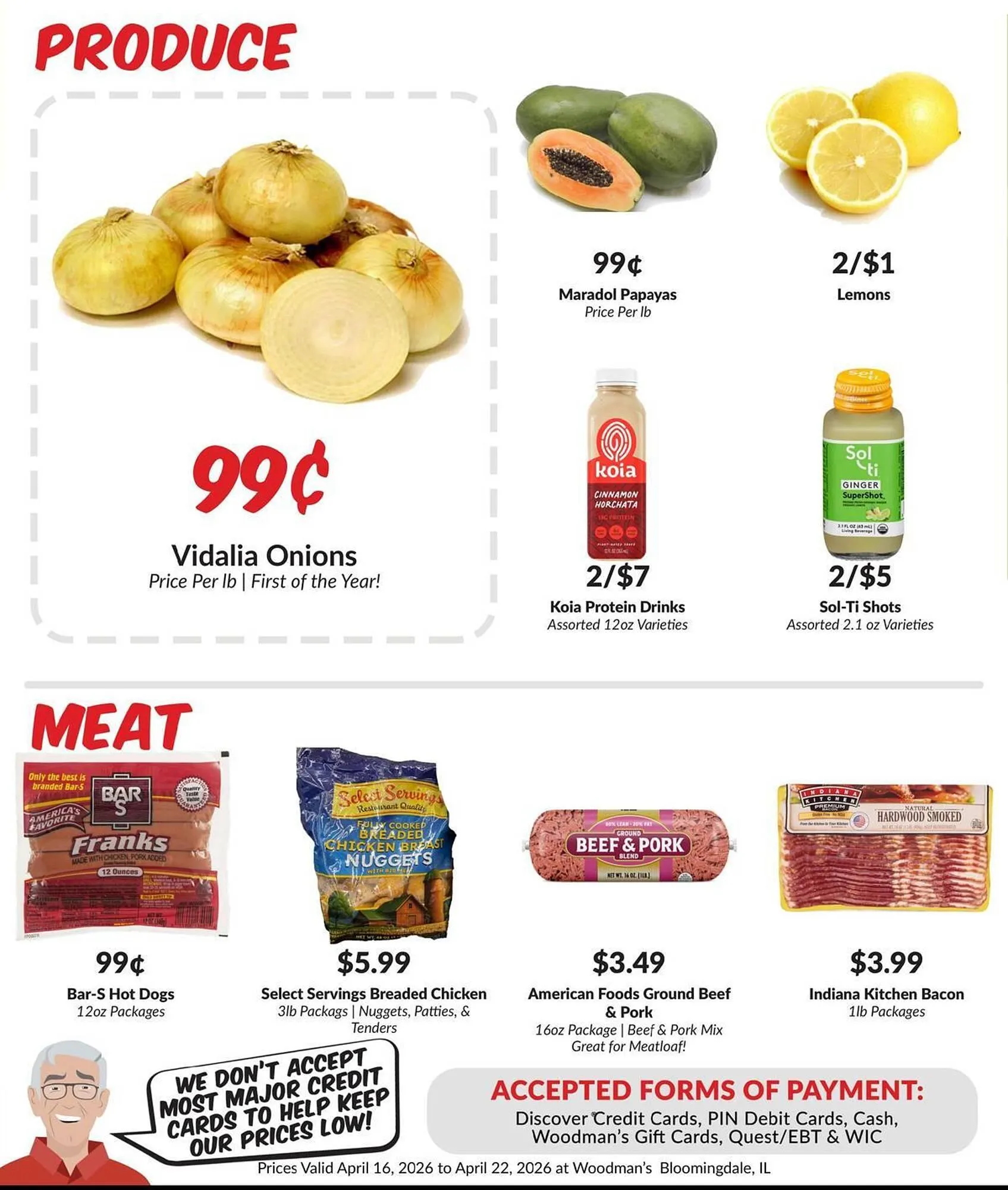Weekly promotion Woodman's weekly ad spanning from April 16 to April 22 2026 - Page 2 for Catalogue 365